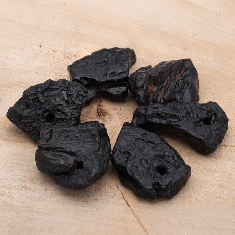 Tektite (shooting star) pendant