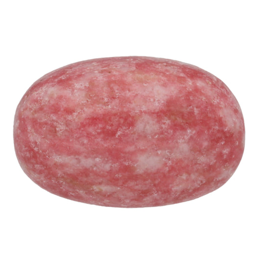 Thulite tumbled stone