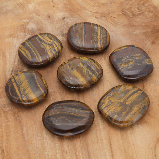 Tiger iron disc stone