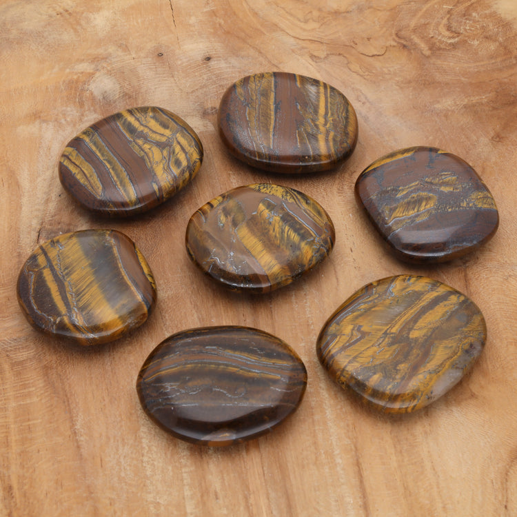 Tiger iron disc stone