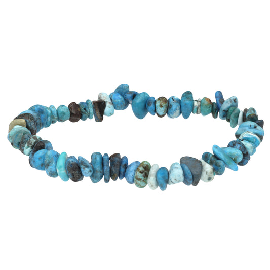 Turquoise, natural chip bracelet