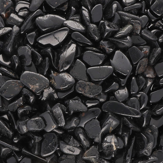 Tourmaline, black (Schörl) mini tumbled stones