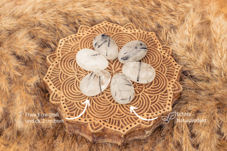 Tourmaline quartz drop pendant