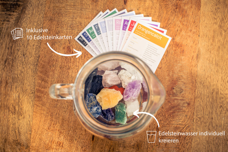 Water Stones Premium Mix #1 | 10 popular natural stones for gemstone water