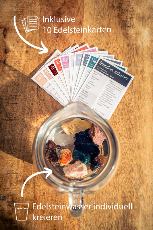 Water Stones Premium Blend #2 | 10 exceptional natural stones for gemstone water