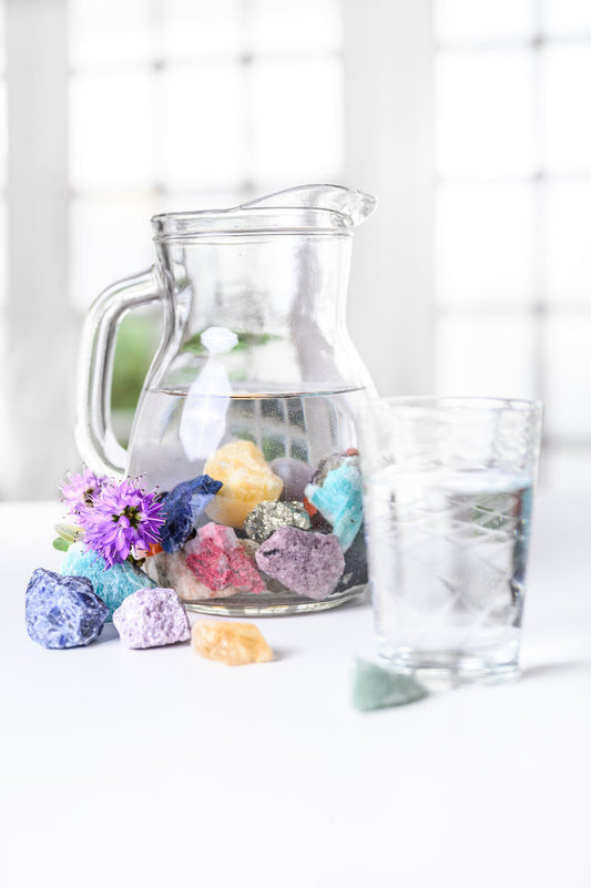 Rainbow Moonstone Water Stones