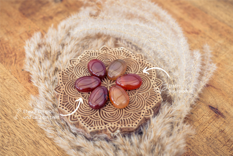 Carnelian drop pendant