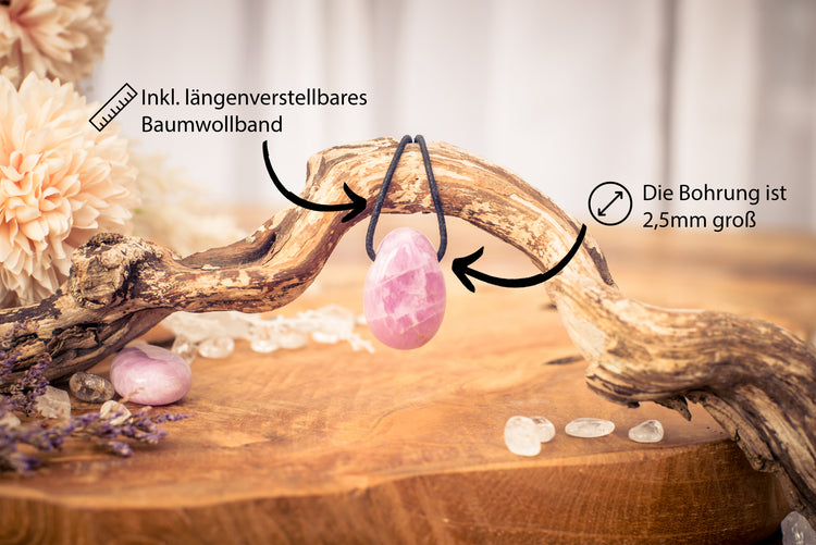 Kunzite drop pendant