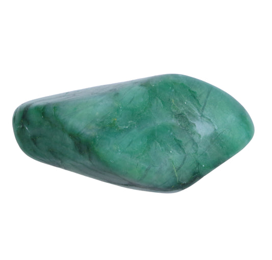Prasem (African Jade) tumbled stone