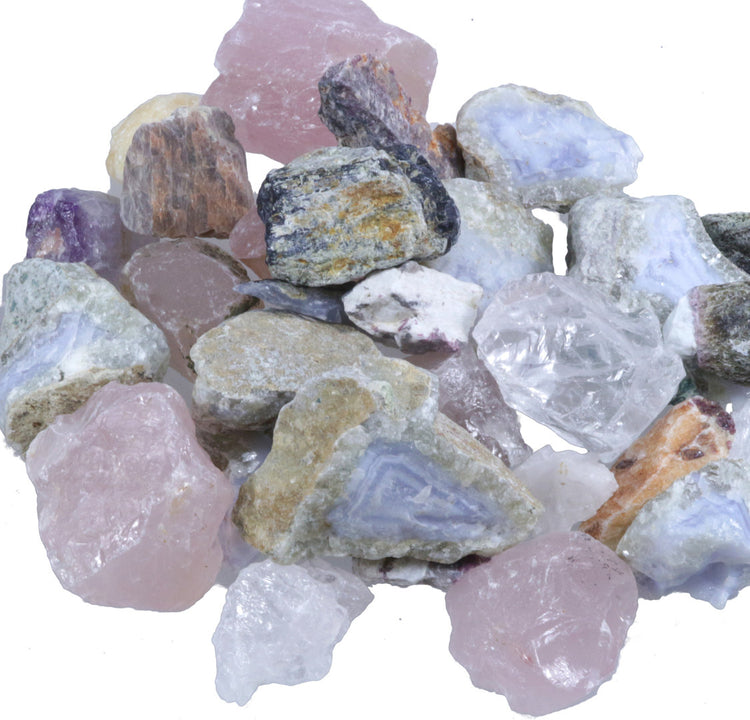Colorful raw stone mix | 5 kg | Remaining stock