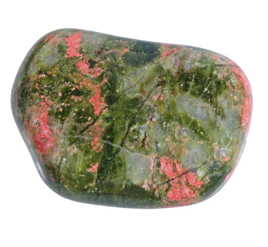 Unakite tumbled stone