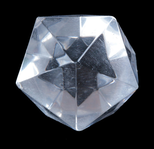 Rock crystal icosahedron