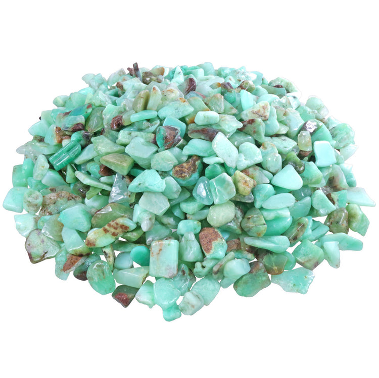 Chrysoprase mini tumbled stones