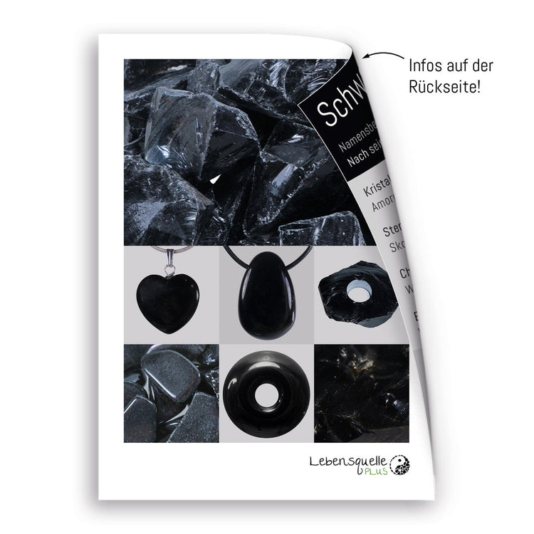 Obsidian, black tealight holder