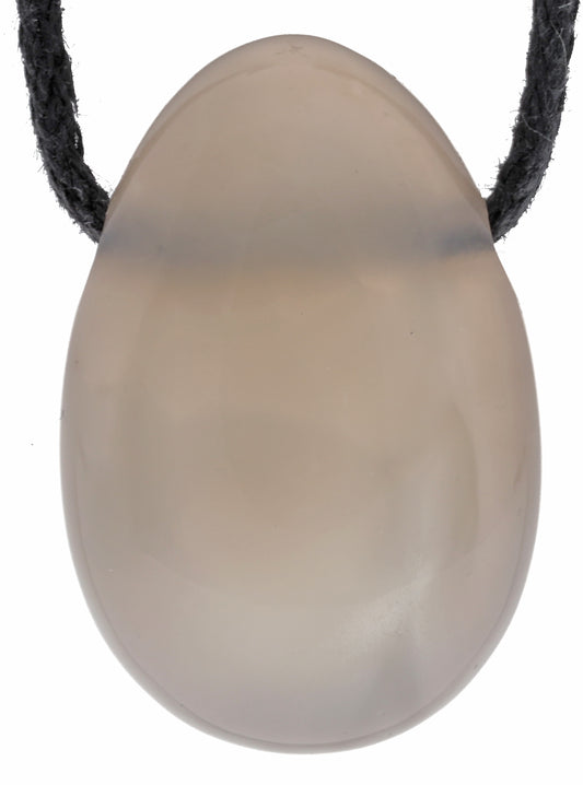 Agate, natural drop pendant