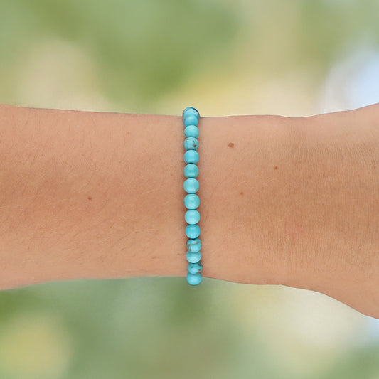 Amazonite mini bead bracelet | 4 mm