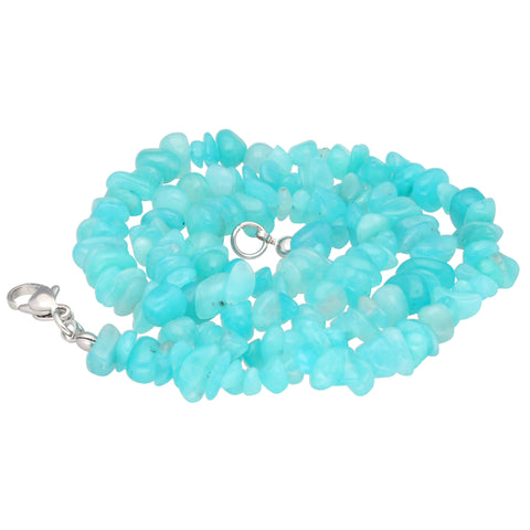 Amazonite Chip Necklace | 45cm with Clasp