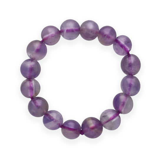 Amethyst | elastic ball ring