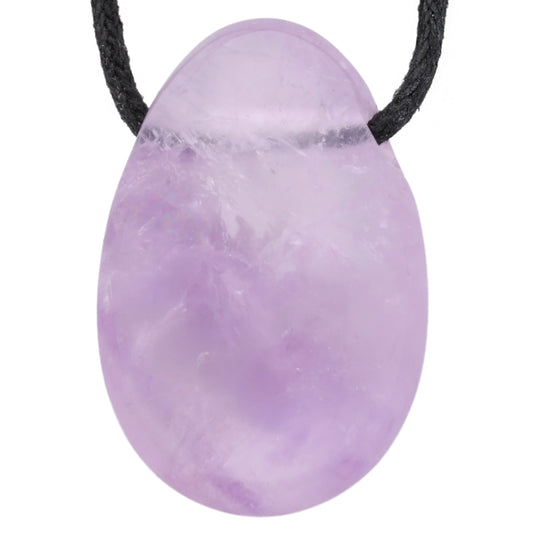 Amethyst (light) drop pendant