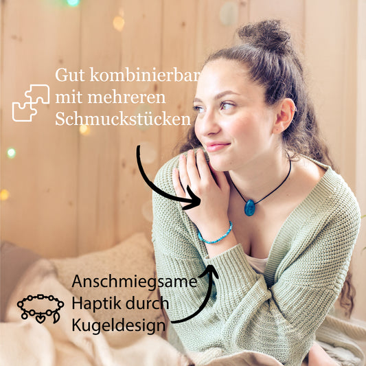 Apatit Mini-Kugelarmband | 4 mm
