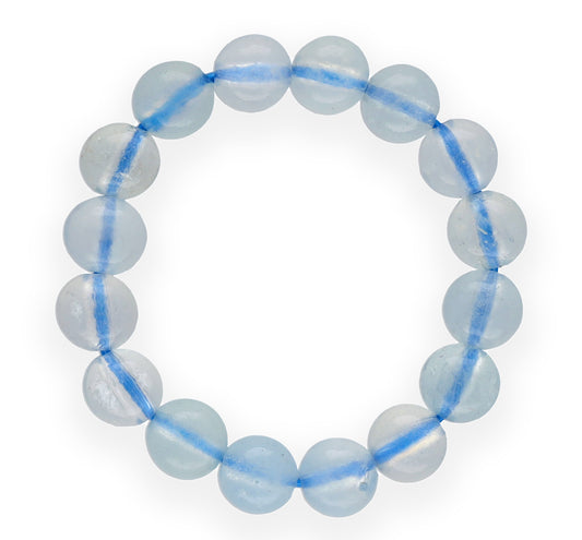 Aquamarine | elastic ball ring