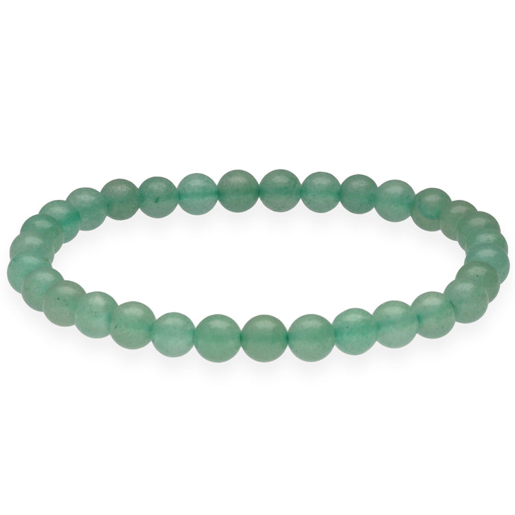 Aventurine, green bead bracelet | 6 mm