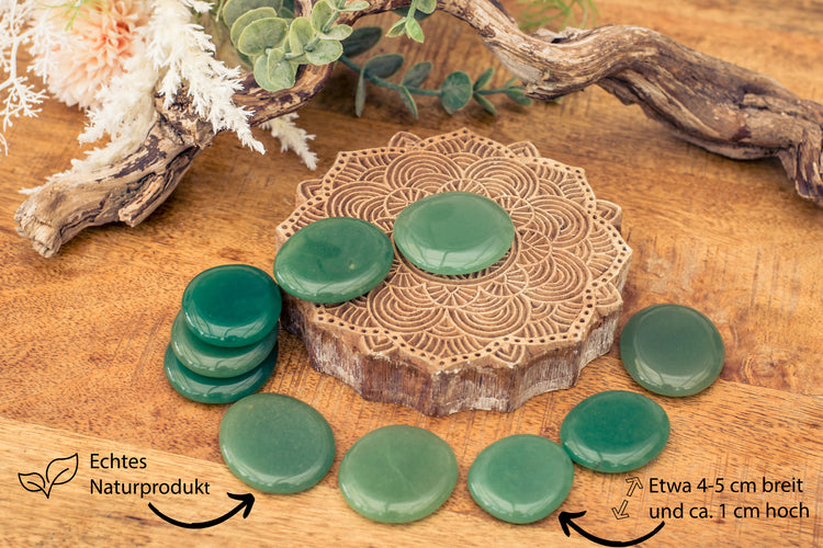 Aventurine disc stone