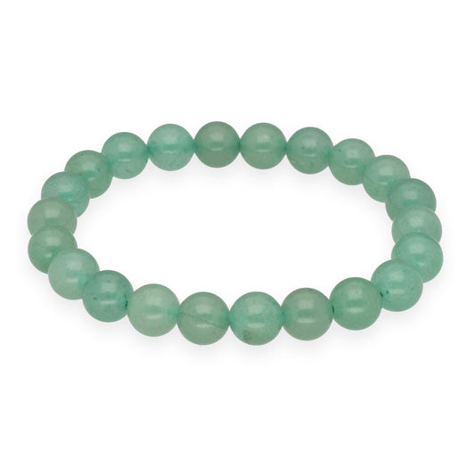 Aventurine, green bead bracelet | 8 mm