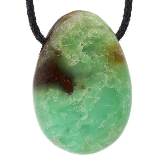 Chrysoprase Drop Pendant
