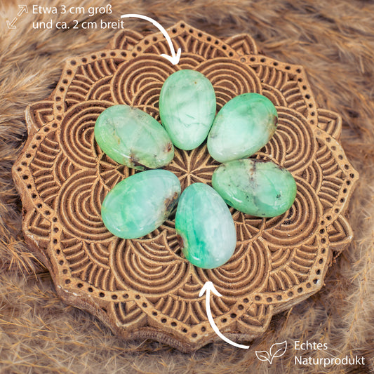 Chrysoprase Drop Pendant