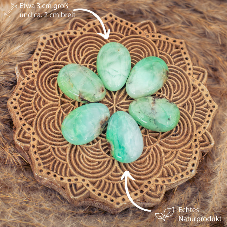 Chrysoprase Drop Pendant