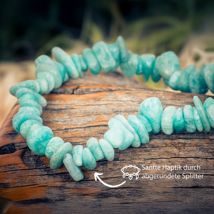Amazonite Chip Bracelet