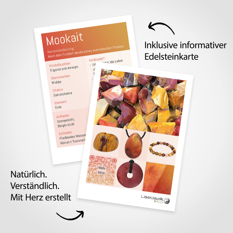 Mookaite chip bracelet