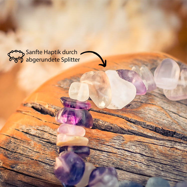 Fluorit Splitterarmband