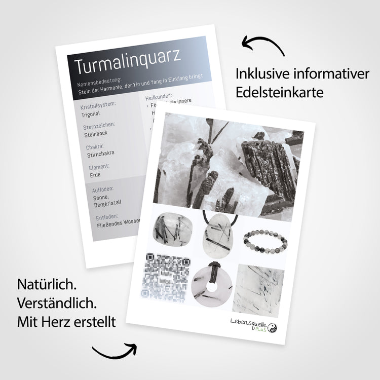 Tourmaline quartz chip bracelet