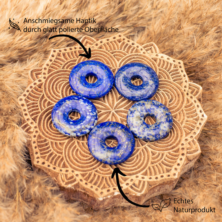 Lapis Lazuli Donut | 30 mm Pendant