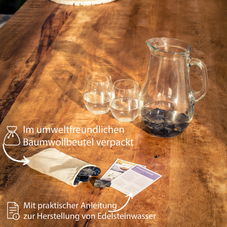 Tourmaline, black (Schorl) water stones