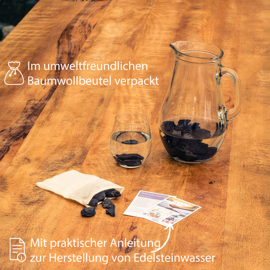 Shungite water stones