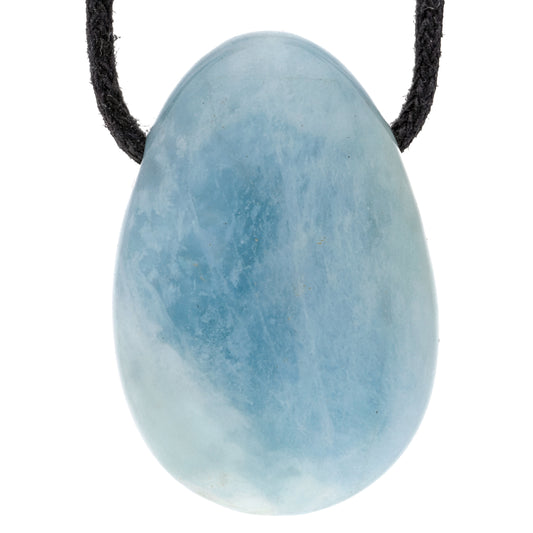Aquamarine drop pendant
