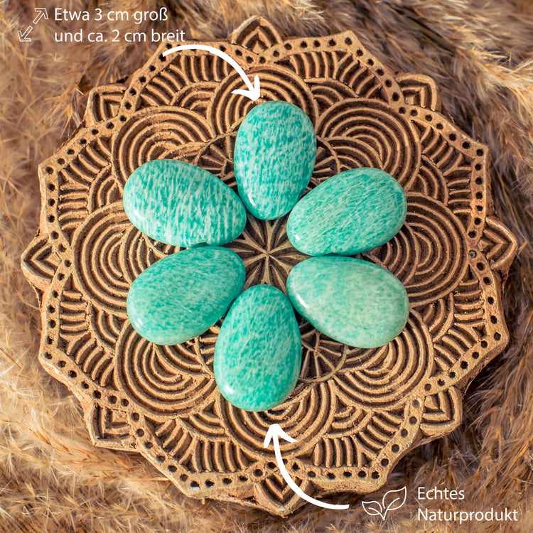 Amazonit Tropfenanhänger