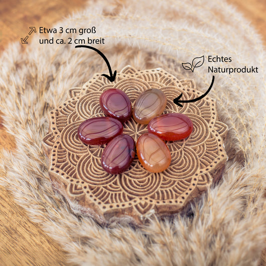 Carnelian drop pendant