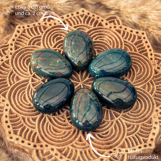 Heliotrop Tropfenanhänger