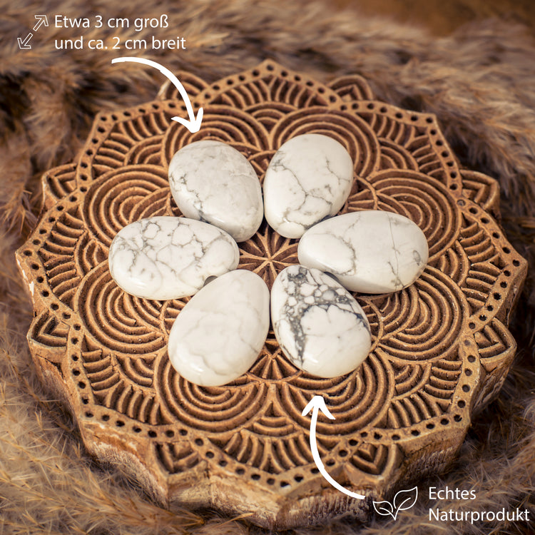 Magnesite Drop Pendant