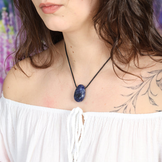 Sodalite Drop Pendant