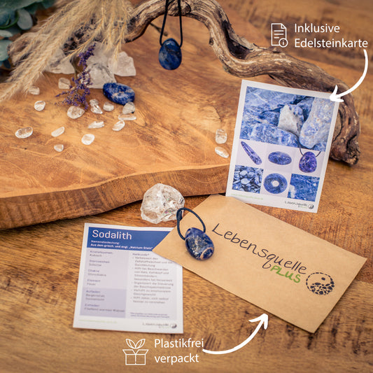 Sodalite Drop Pendant
