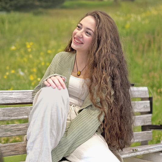 Tiger eye drop pendant