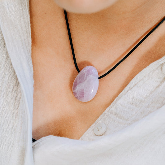 Kunzite Drop Pendant