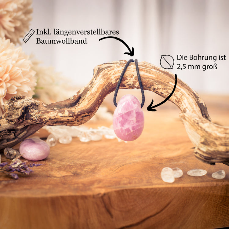 Kunzite Drop Pendant