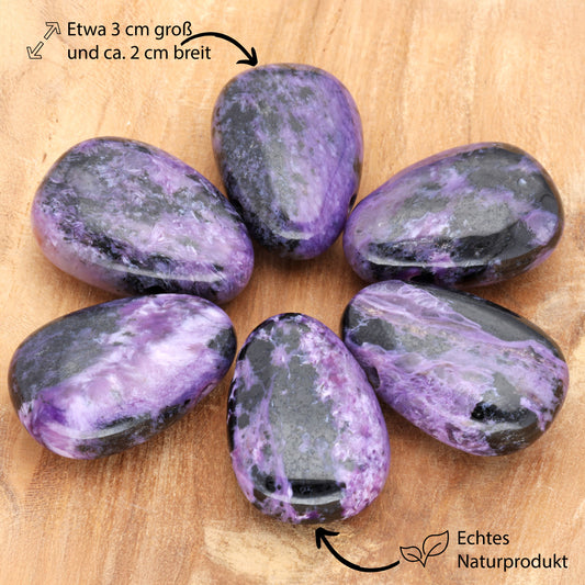 Charoite Drop Pendant