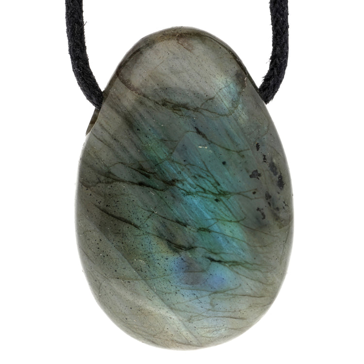 Labradorite drop pendant